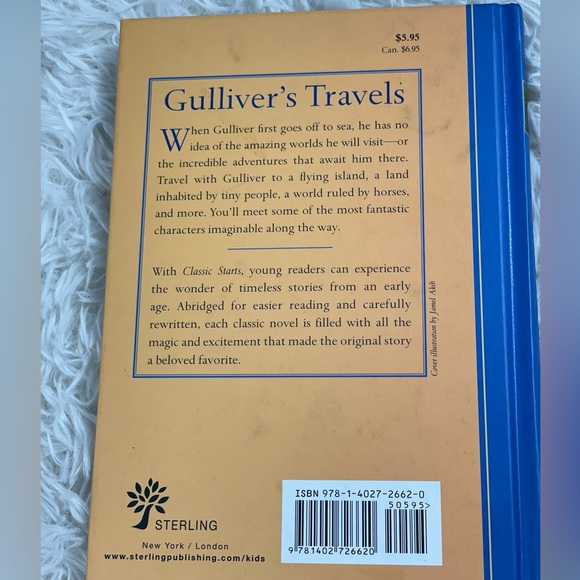 Gulliver's Travels (Classic Starts) - Hardcover By Swift, Jonathan - GOOD - Picture 2 of 5